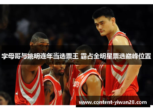 字母哥与姚明连年当选票王 霸占全明星票选巅峰位置