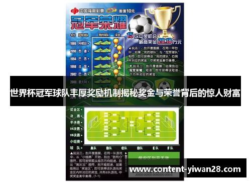 世界杯冠军球队丰厚奖励机制揭秘奖金与荣誉背后的惊人财富